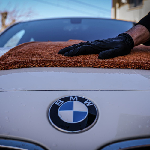 Asciugatura BMW dopo trattamento